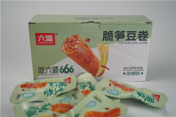 一元包脆笋豆卷—泡椒味